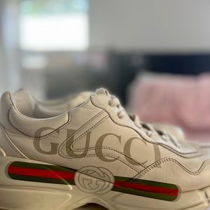 Mens Gucci Leather Sneaker